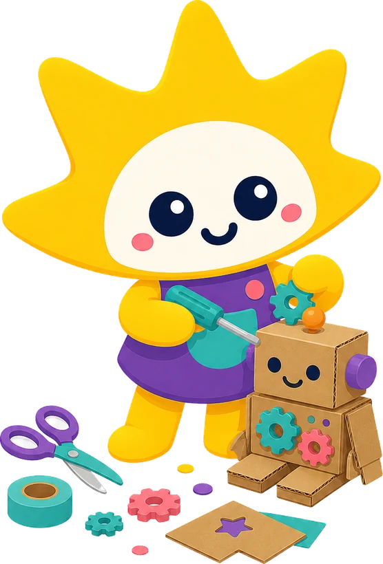 Lumi in the maker corner