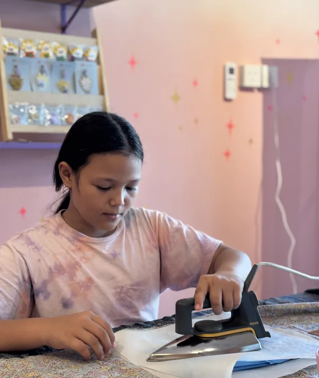 Turning scraps into art at PLEY