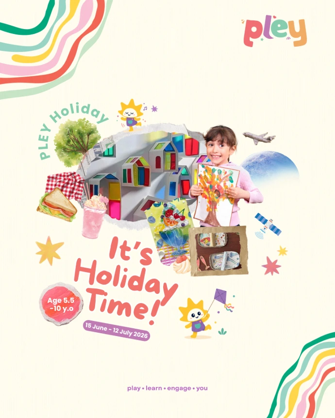 It's Holiday Time at PLEY, 15 June to 12 July 2026